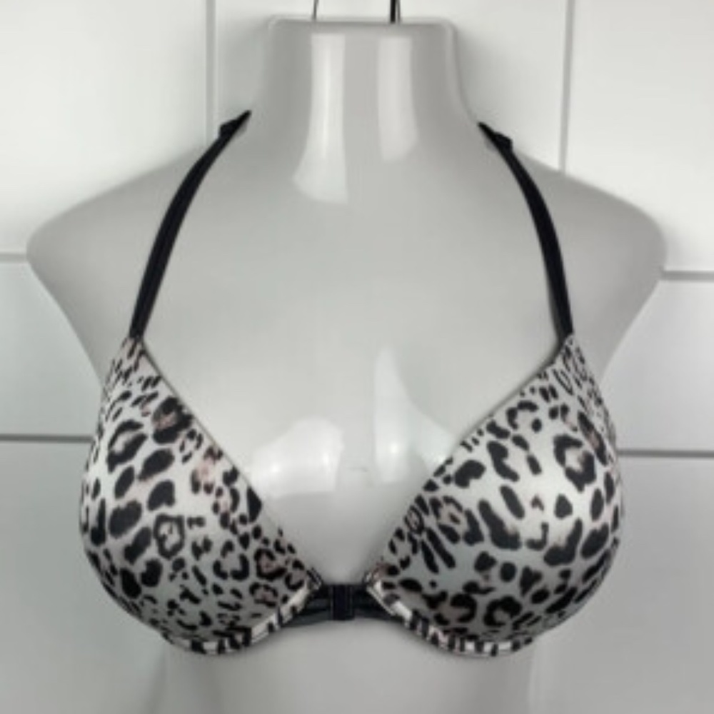 Victoria's Secret Very Sexy Push-Up Bra, Gray Leopard